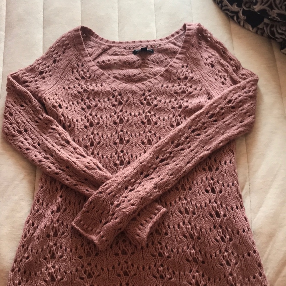 V-Neck Knit Sweater
